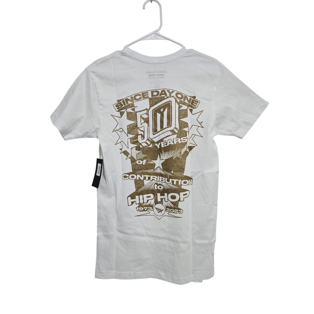 Paper Planes Since Day One Short Sleeve Tee in White -‎ Size Small